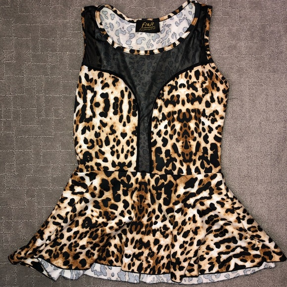 Leopard top - Picture 4 of 4